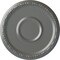 Ekena Millwork Medea Ceiling Medallion (Fits Canopies up to 5 1/2"), Hand-Painted Silver, 16 1/2"OD x 1 1/2"P CM16MDSLS - alternate 1